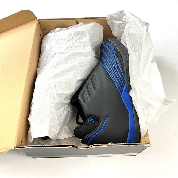 NIB Adidas T-Mac 2 Restomod Black Blue Basketball Sneakers - Men’s Size 7.5 main image 11
